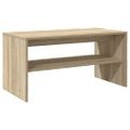 vidaXL TV skrinka farba dubu sonoma 80x40x40 cm drevotrieska