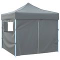 vidaXL Párty stan 291 x 291 x 315 cm Antracitová Oxfordská látka