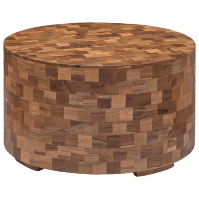 vidaXL Konferenčný stolík 60x60x35 cm masívne teakové drevo
