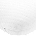 vidaXL Spací vankúš 70 x 36 x 11,5 cm Stredný Pamäťová pena Biela