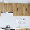vidaXL Kuchynská nástenná skrinka Lucca, dub artisan, kompozitné drevo