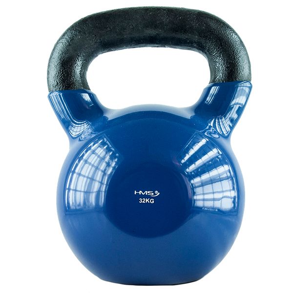 Kettlebell HMS KN 32 kg pokrytý vinylom