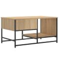 vidaXL Konferenčný stolík dub sonoma 85,5x51x45 cm kompozitné drevo