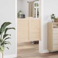 vidaXL Kladivové dvere 2 ks 90 x 50 cm Borovicový masív Prírodná