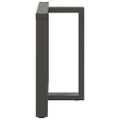 vidaXL Nohy k jedálenskému stolu v tvare T, 2 ks, antracitové, 70x35x(72-73) cm, oceľ