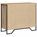 vidaXL Příborník 6-Šuplík Remeselný dub 91 x 35,5 x 74,5 cm