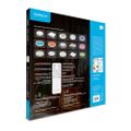 Modee Štvorcové stropné LED svietidlo CLB3 40+10W 3CCT+RGB 3000lm, ovládač (ML-CLB3BK)