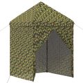 vidaXL Baldachýn s 4 bočnými stenami 2 x 2 m Armádna kamufláž
