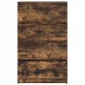 vidaXL Komoda údený dub 60x35x98,5 cm spracované drevo