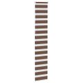 vidaXL Zebra roleta hnedá 45x230 cm šírka látky 40,9 cm polyester