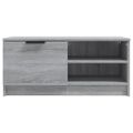 vidaXL TV skrinky 2 ks sivý dub sonoma 80x35x36,5 cm spracované drevo