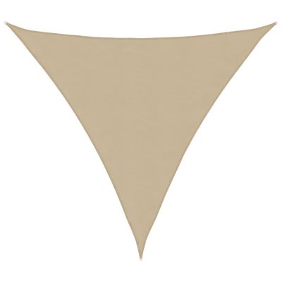 vidaXL Tieniaca plachta, oxford, trojuholníková 3,6x3,6x3,6 m, béžová