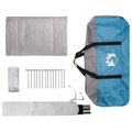 vidaXL Stan chata so strechou Modrá 300 x 210 x 156 cm Polyester