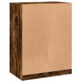 vidaXL Šatník dymový dub 77x48x102 cm kompozitné drevo