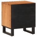 vidaXL Nočný stolík 40x34x46 cm akáciový masív