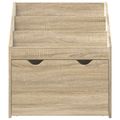 vidaXL Detský regál Sonoma dub 60 x 29,5 x 69 cm Kompozitné drevo