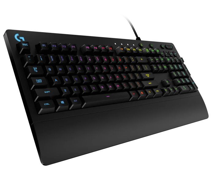 Logitech G213/Drátová USB/CZ-SK layout/Čierna Klávesnica, herná, drátová, RGB podsvietená, CZ/SK layout, čierna