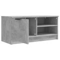 vidaXL TV stolíky 2 ks betónovosivé 80x35x36,5 cm spracované drevo