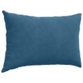 vidaXL Vankúše na pohovku 2 pcs Modrá 60 x 40 cm Kordúrová tkanina