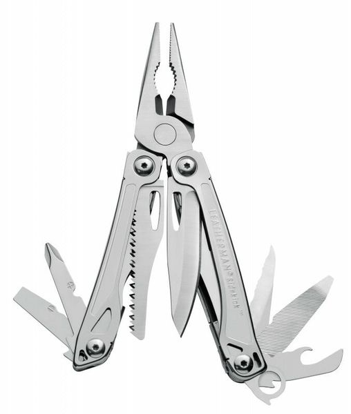 Leatherman LTG831439 SIDEKICK multifunkčný nástroj 14 funkcií, nerez