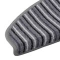 vidaXL Samolepiace schodové rohože 15 ks 65 x 21 x 4 cm Non-Slip Sivá