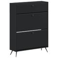 vidaXL Skriňa na topánky BREDA 78 x 24 x 103 cm Kompozitné drevo
