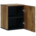 vidaXL Zavesený kabinet do kúpeľne Hnedá 38 x 33,5 x 48 cm
