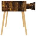 vidaXL Nočné stolíky 2 ks, tmavý dub 40x40x56 cm, kompozitné drevo