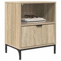 vidaXL Nočný stolík 2 ks dub sonoma 49 x 36 x 61 cm Kompozitné drevo