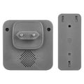 EMOS P5735SS GoSmart strieborný domový bezdrôtový zvonček do zásuvky s WiFi