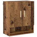 vidaXL Nástenná skrinka 60 x 31 x 70 cm Kompozitné drevo Staré drevo