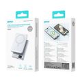 BWOO ultra-slim aluminium magnetic power bank P76 PD 20W 10000 mAh with digital display and USB-C port black
