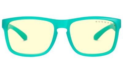 GUNNAR kancelárske/herné brýle INTERCEPT POP EMERALD GREEN * jantarové skla * BLF 65 * GUNNAR focus Brýle, kancelárske, herné, zelené obroučky, jantarové skla
