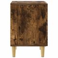 vidaXL Nočný stolík 2 ks Dymový dub 43 x 34,5 x 50 cm Kompozitné drevo