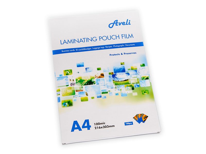 Laminovacie fólie AVELI A4/200mic (2x100), lesklé
