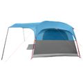 vidaXL Tunelový stan Modrá 427 x 305 x 205 cm Polyester a oceľ