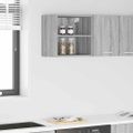 vidaXL Závesná skrinka Sivý Sonoma 40 x 29,5 x 40 cm Kompozitné drevo