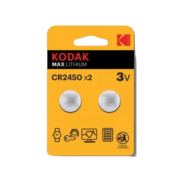 Kodak Ultra Lithium gombíková batéria CR2450 (3V) B2