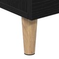 vidaXL TV skrinka 150 x 30 x50 cm Čierny dub Kompozitné drevo