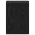 vidaXL Nočné stolíky 2 ks čierny dub 40x30x40 cm kompozitné drevo