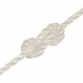 vidaXL Pracovné lano biele 6 mm 100 m polypropylén
