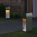 vidaXL Solárna LED chodníková lampa 2 ks Teplá biela 18 x 18 x 50 cm