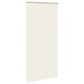 vidaXL Zatemňovacia roleta, sivobiela 115x230 cm, šírka látky 110,7 cm, polyester