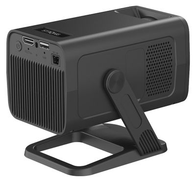 STRONG projektor LYRA-1/ LCD/ HD (1280x720)/ 150 ANSI lm/ USB 2.0/ HDMI/ BT/ Wi-Fi/ Repro/ černý Projektor, LCD, LED, HD 1280×720, 150lm (LED), 40–100", HDMI, USB, Wi-Fi, otocný stojan 240°, Bluetooth, repro