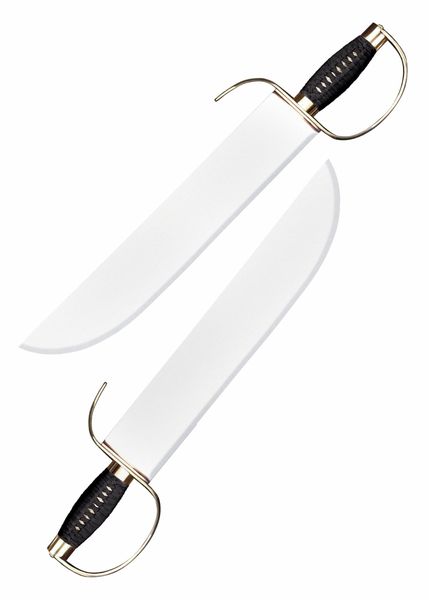 Cold Steel 88BF Butterfly Swords čínske meče v páre 38 cm, drevo, kožené puzdro