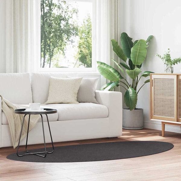 vidaXL Kusové koberce HUARTE Antracit 100 x 200 cm Polyester