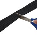 vidaXL Samolepiaca tesniaca páska na okno Čierna 15 x 8 mm 12 m