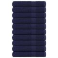 vidaXL Saunové osušky FROGN 10 ks námornícka modrá 80x200 cm 360 g/m²