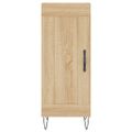 vidaXL Komoda dub sonoma 34,5x34x90 cm spracované drevo