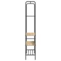 vidaXL Vešiak na oblečenie Dub sonoma 77 x 30 x 171 cm
